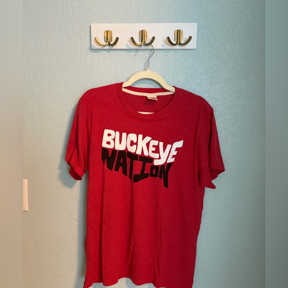 HOMAGE Red Buckeye Nation Tee